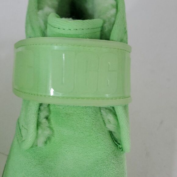 UGG Neumel Womens Size 8 Clear Chukka Suede Boots Parakeet Green 1137030 - Picture 14 of 16